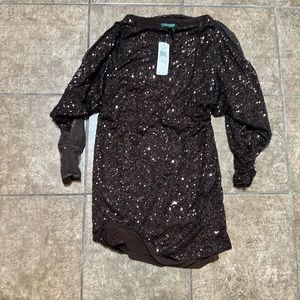Ralph Lauren Sequined Dress Size 8